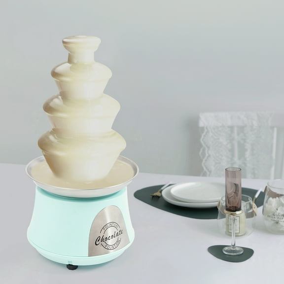 4-Tier Chocolate Fountain 2.2lbs 180W Copper Motor Party Machine
