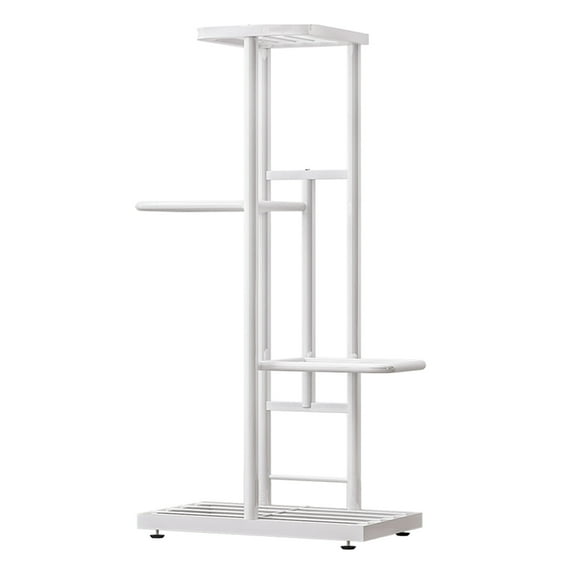 4-Tier Display Shelf Flower Pots Rack Plant Stand Potting Ladder Planter Stand Heavy Duty Storage Shelving Rack for Potted Plants