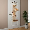 thumbnail image 1 of 4-Tier Door Hanging Cat Tree, Door Mounted Cat Climbing Frame, 1 of 16