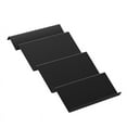 thumbnail image 1 of 4-Tier Drawer Spice Organizer Acrylic Spice Rack Tray Seasoning Bottle Storage Rack Kitchen Drawer Organizer Black, 1 of 7