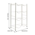 thumbnail image 1 of 8 Bottles 4-Tier Water Bottle Storage Rack 5 Gallon Water Cooler Jug Rack 100kg/220.46lbs Load for Kitchens, Homes, Offices, Break Rooms, 1 of 32