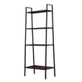 thumbnail image 1 of 4 Tier Leaning Rack Wall Ladder Book Shelf Bookcase Storage Display Multipurpose, 1 of 8