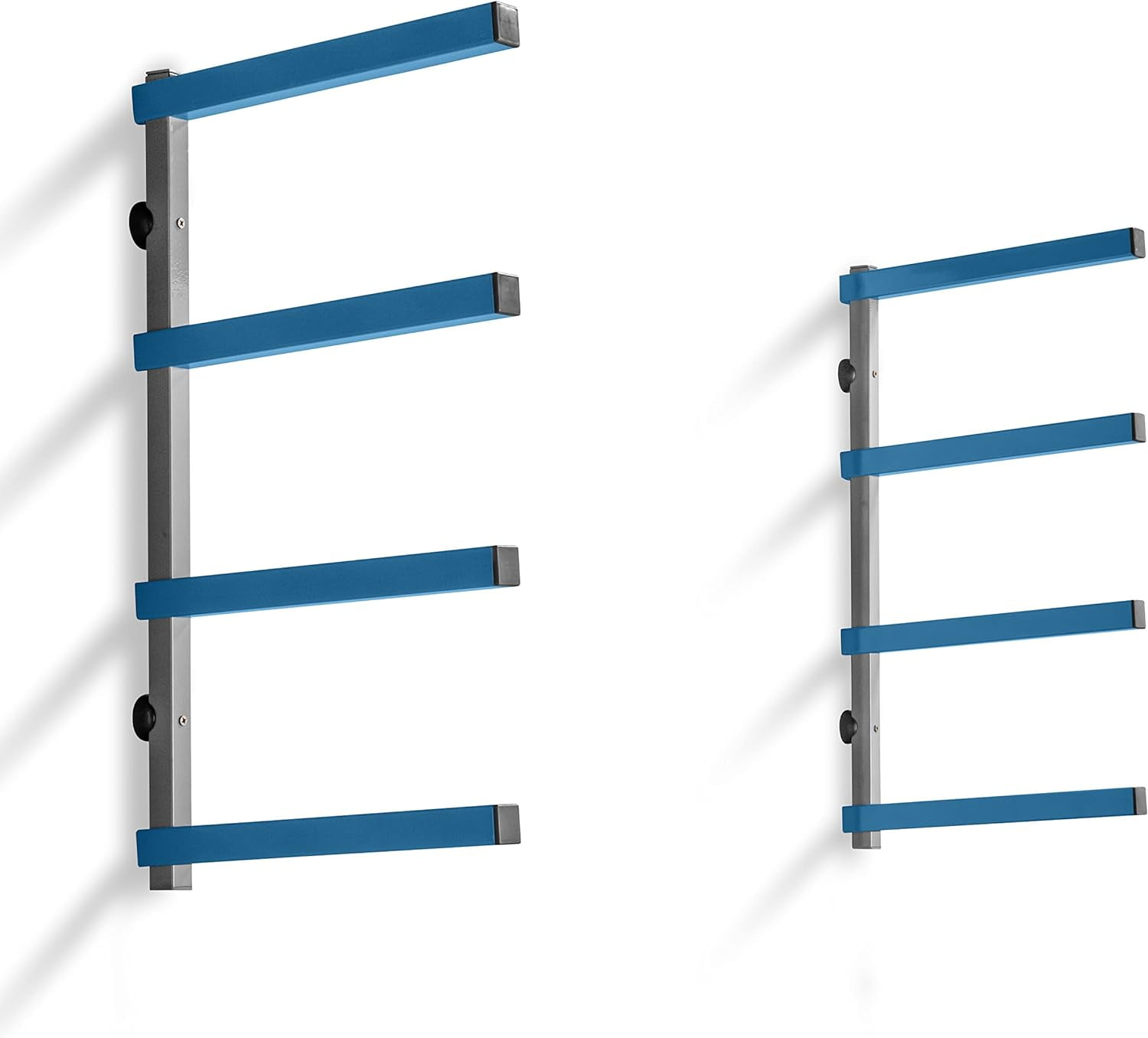 4-Tier Lumber Storage Racks, Wall Mounting Shop, Basement, or Garage ...