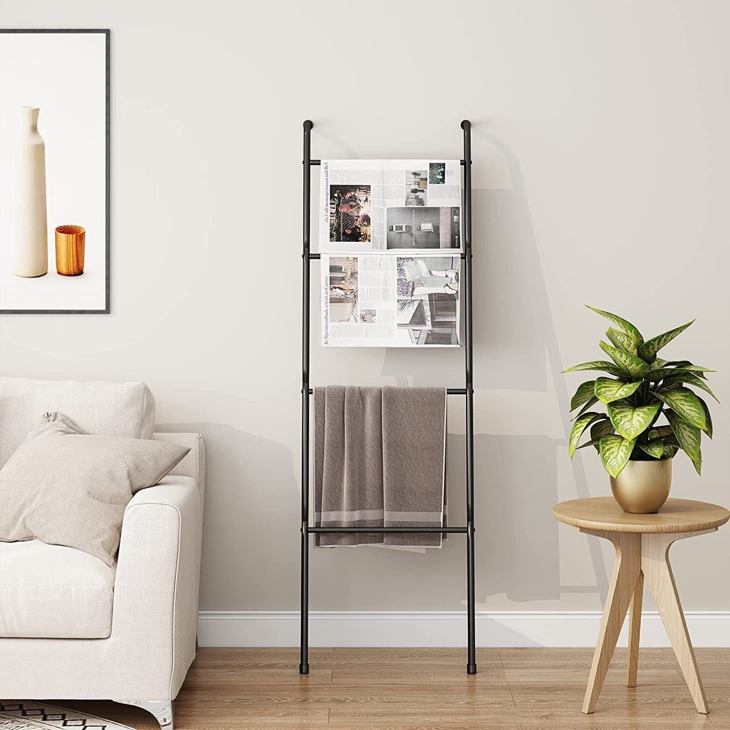 Metal quilt ladder sale
