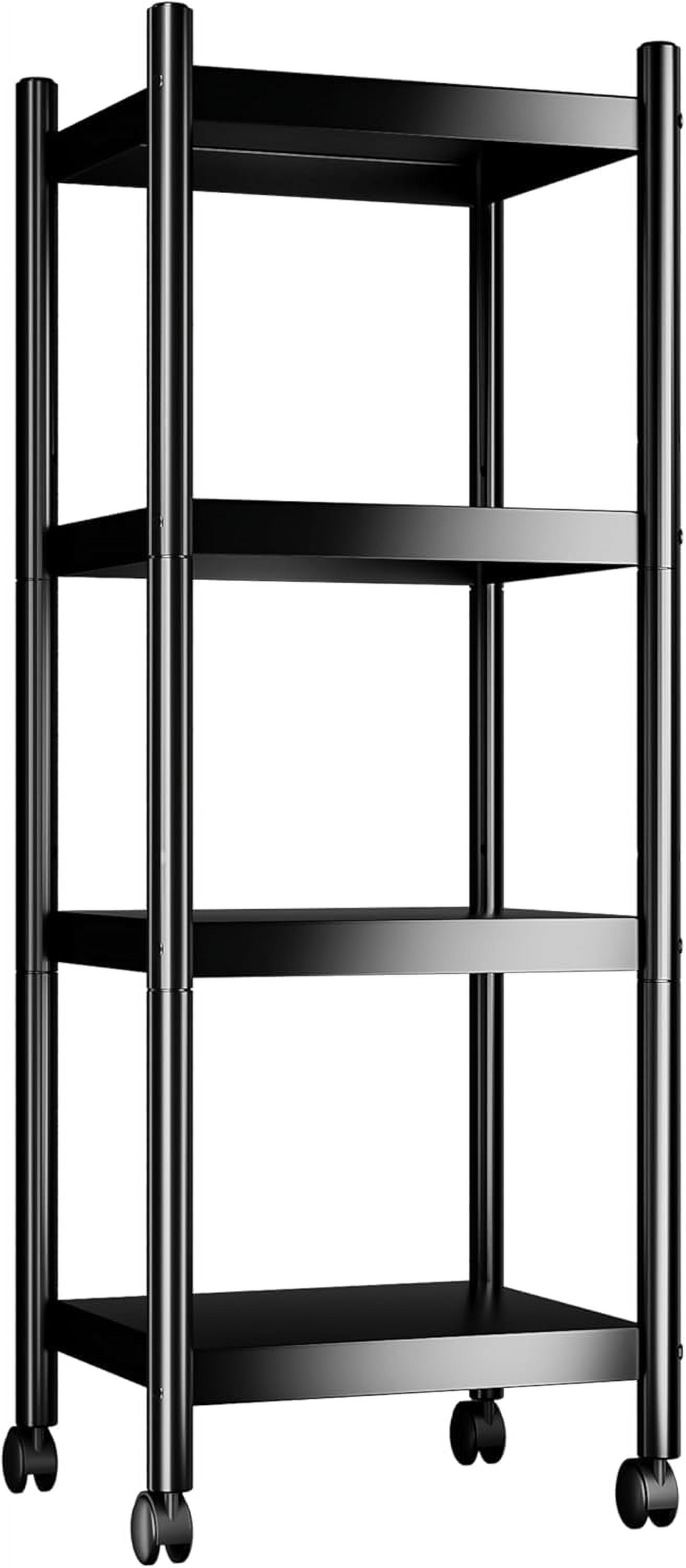 Space Saving Shelving Units For Small Kitchens Reference: 4 Tier Metal Shelving Unit Space Saving Shelves Rack Multi