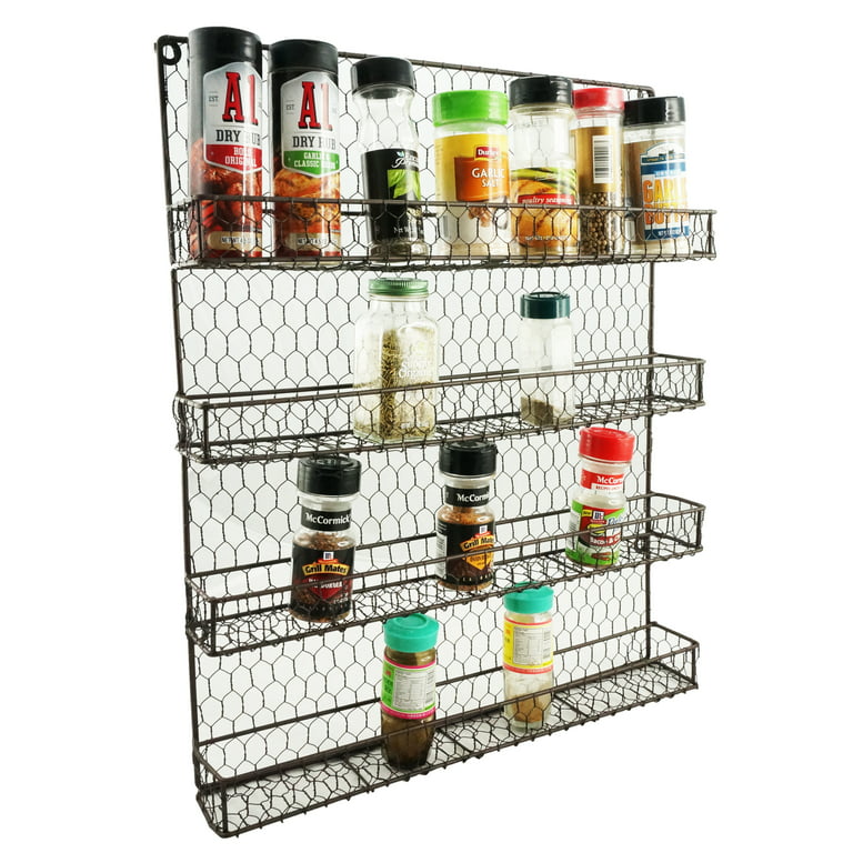 Spice Rack, Double Layer Spice Organizer For Kitchen Counter, Rust-proof  Seasoning Rack, Chopsticks Rack, Utensil Holder And Cutting Board Rack For  Kitchen Counter Cabinet, Kitchen Accessories - Temu