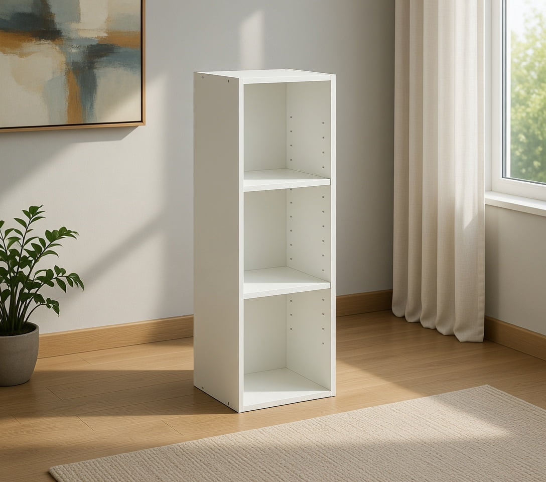 Small Sign Storage Rack 4-Tier Narrow Storage Shelf for Small Spaces - Walmart.com