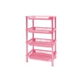 thumbnail image 1 of 4-Tier Plastic Shelf for Storage, Shelving Unit Storage Rack Organizer Utility Shelf for Kitchen Office Garage Pantry Laundry Organization, Storage Rack for Pantry Closet, 1 of 6