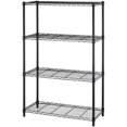 4 Tier Shelving Unit NSF Wire Shelf Metal Large Storage Shelves Heavy