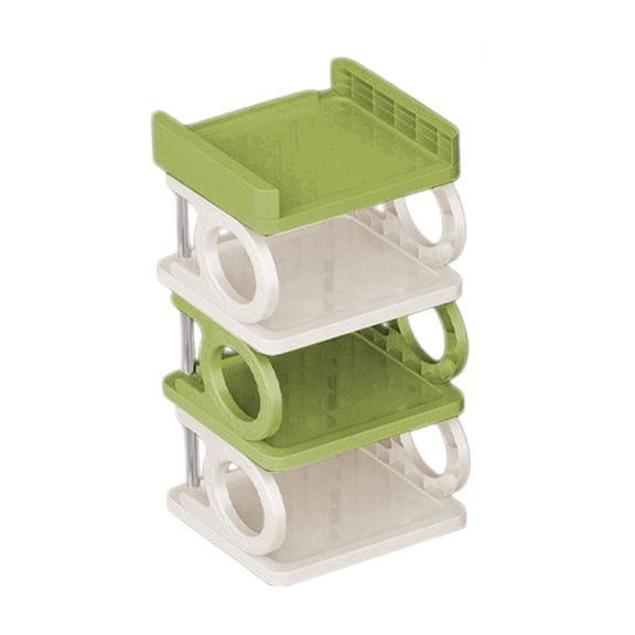 4-Tier Shoe Rack for Bedroom, Closet & Entryway – Space-Saving, Tool-Free Assembly, Ventilated Shoe Storage Organizer for Home Use – 1 Pack