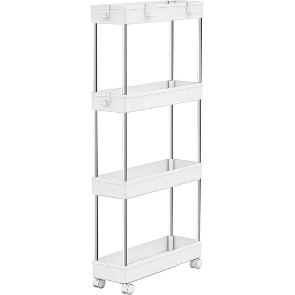 4 Tier Slim Storage Cart
