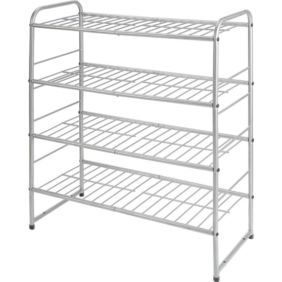 Wire Rack Shoe Storage