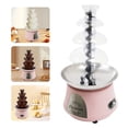 thumbnail image 1 of 4-Tier Stainless Electric Chocolate Fountain Machine Cater Cheese Cascading Fond, 1 of 11