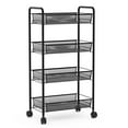 thumbnail image 1 of 4 Tier Storage Rack Trolley Cart, 1 of 7