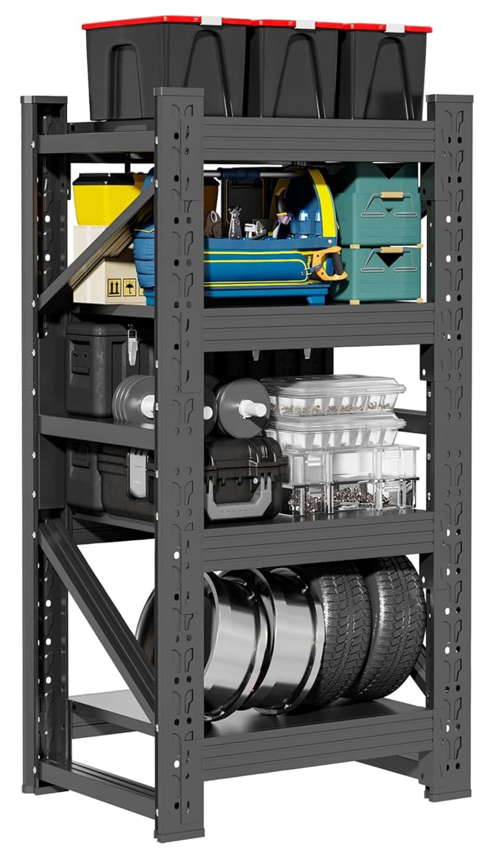 4-Tier Storage Shelves,63