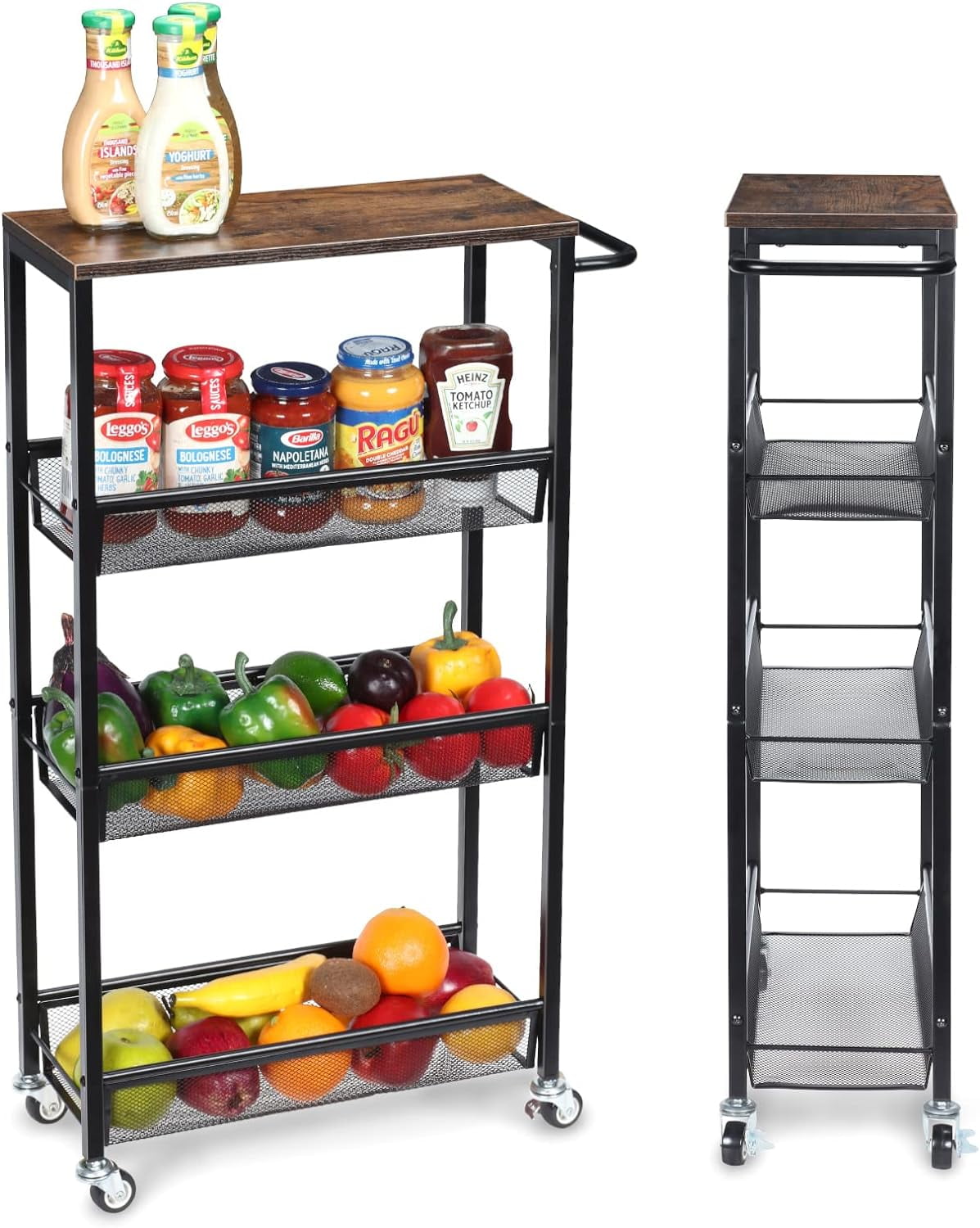 https://i5.walmartimages.com/seo/4-Tier-Storage-Trolley-Wheels-Pinch-Shelf-Slide-Out-Slim-Rolling-Cart-Wooden-Top-Metal-Handle-Wire-Mesh-Suitable-For-Tight-Spaces-In-Kitchen-Bathroom_4b410b6f-d867-4ef4-969f-5268457ce188.f268e69ca71e2f5f6533009df1258154.jpeg