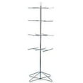 thumbnail image 1 of 4 Tier Wire Display Rack in Chrome 63.5 H x 24.5 D with 24 Peg, 1 of 1