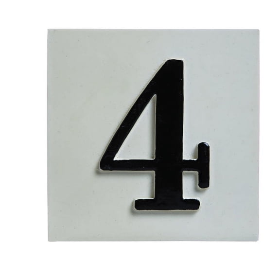 4 Tiles for Artful Address Plaques