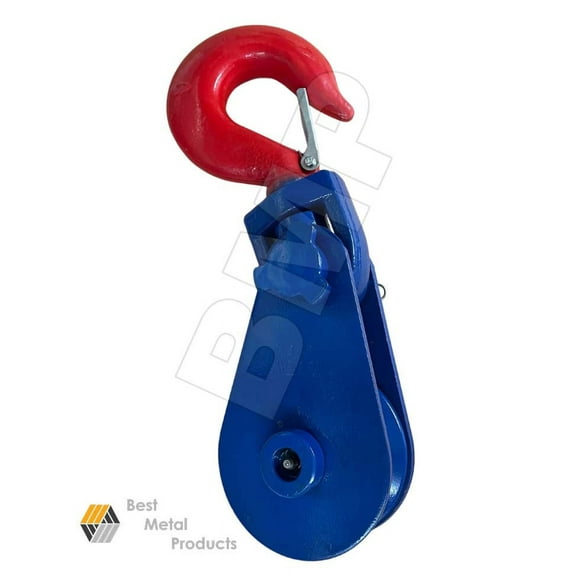 4 Ton 4-1/2" Snatch Block with Hook and Latch 0900158