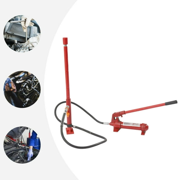 4-Ton Porta Power Hydraulic Jack Auto Body Frame Machine Kit Lift Ram Heavy Duty
