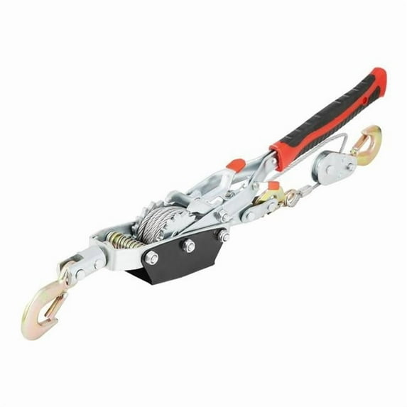 4 Ton Pulling Capacity Come Along Winch, 10 ft. Steel Cable