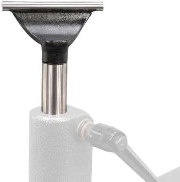 NAGU 12" Tool Rest Bar With Hardened Steel Rod - For Modular Tool Rest System - Fits 5/8", 1", 1x8" Posts