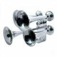thumbnail image 1 of 4 Trumpet Chrome Train Horn, 1 of 2