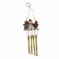 thumbnail image 1 of 4 Tube 6 in Mini Chime, Snowman with Bears Design, Soothing Indoor, Outdoor Wind Chime, Gentle Relaxing Tones, Easy to Hang, Perfect Holiday, Housewarming, Stocking Stuffer Gift, 1 of 1