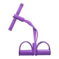 thumbnail image 1 of 4 Tube Fitness Resistance Bands Pedal Puller Sit Up Exercise 2025 Upgrade Stretch Rope Home Gym Yoga Abdominal Arm Leg Waist Trainer Ergonomic Foam Handle Compact Portable Workout, 1 of 5