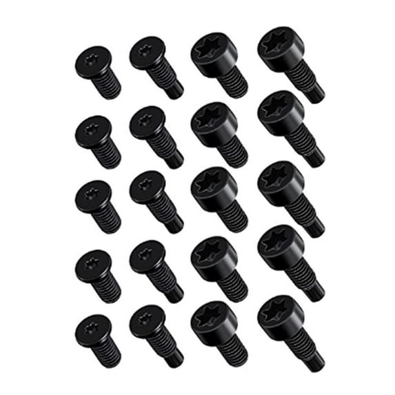 4 Types of Doorbell Screw Replacements, Durable Carbon Steel, Anti-Corrosion, For Ringtone Devices