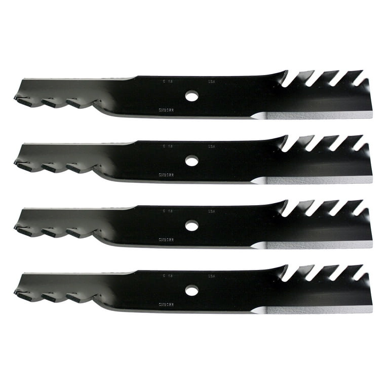 4 USA Mower Blades Toothed Fits Toro 105 7779 03 105 7781 36