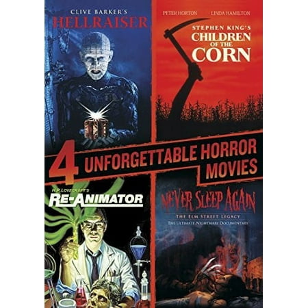 4 Unforgettable Horror Movies [3 Discs] [DVD]