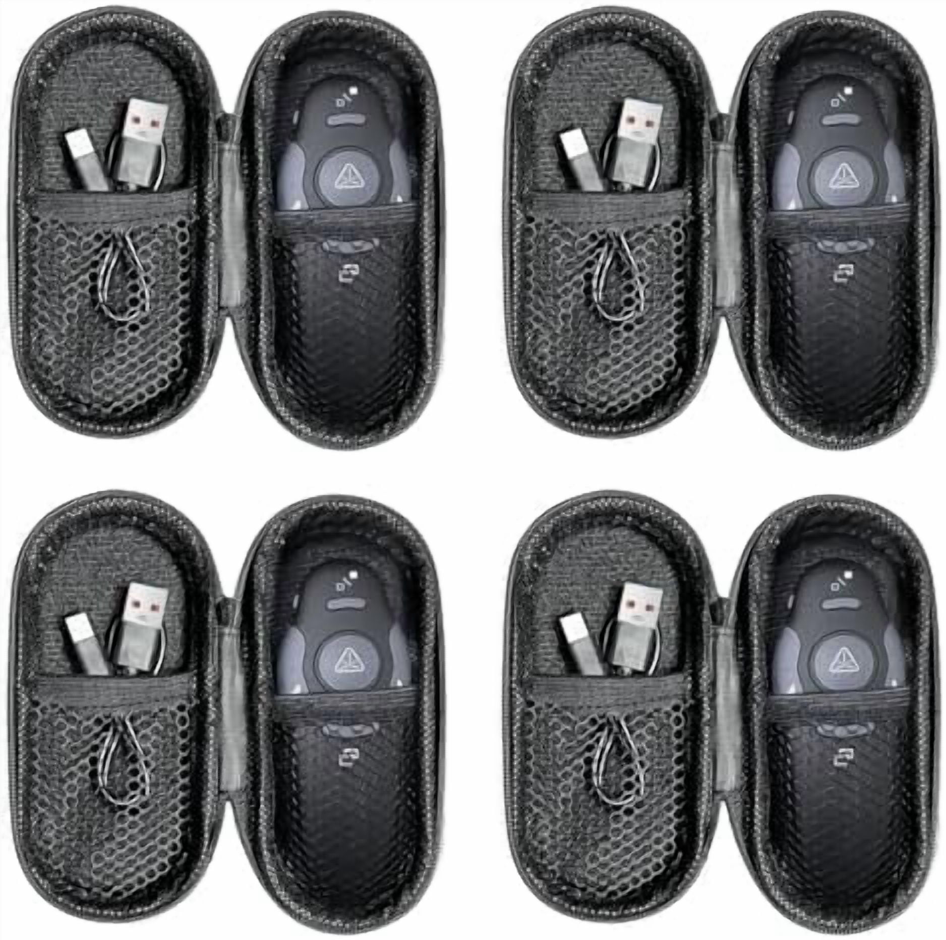 [4 Units] Presentation Clicker with 4 Cases: PowerPoint Wireless ...