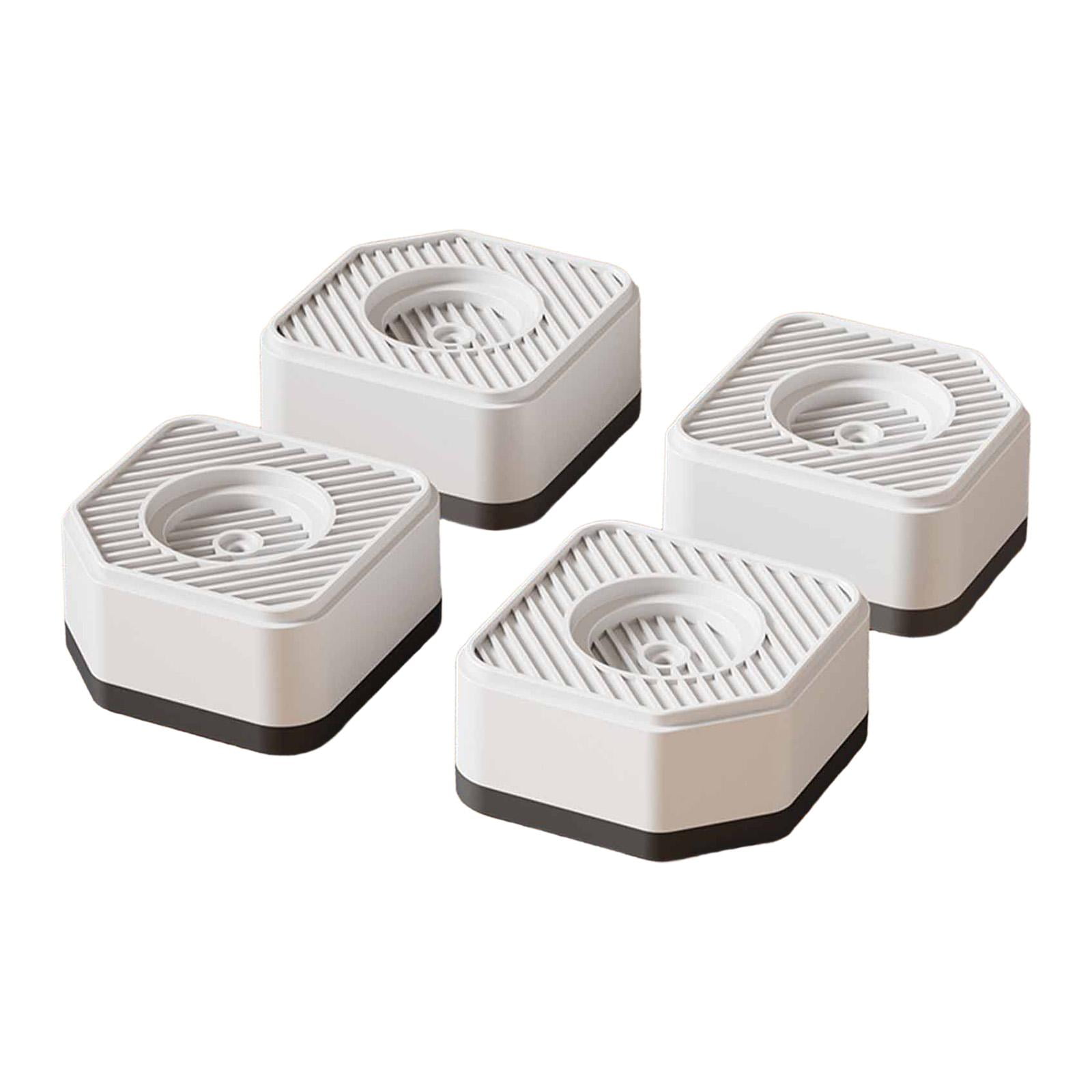 4 Units Washing Machine Pads Anti Vibration Foot Pads Furniture Risers ...