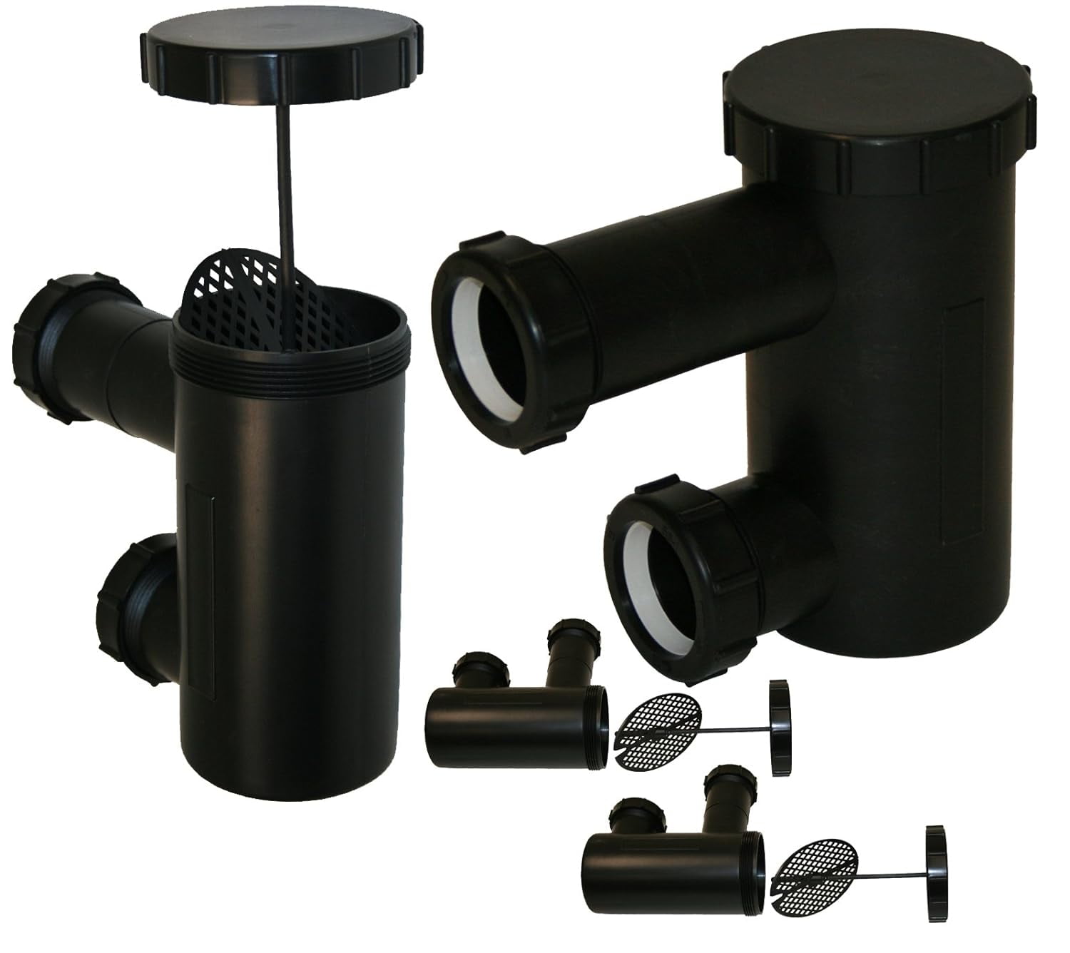 4 Universal PTraps Shampoo Bowl Sink Hair PVC P Trap Beauty Barber