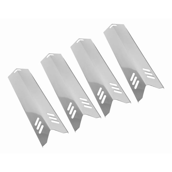 4 Universal Replacement Heat Shields for Grill