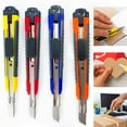 thumbnail image 1 of 4 Utility Knife Box Cutter Retractable Snap Off Lock Razor Sharp Blade Tool !, 1 of 7