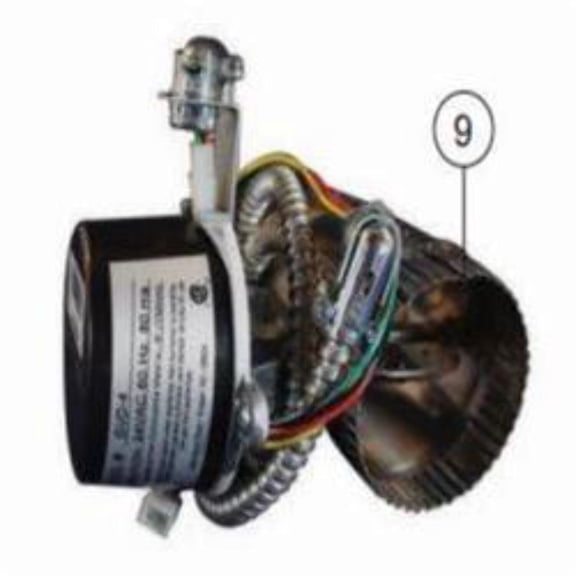 Weil-Mclain 381-800-474 Boiler Vent Damper Assembly, Automatic, 4 Diameter, For CG-25-3, CGa-25-3, CGx-3