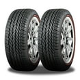 thumbnail image 1 of 4 Vogue Custom Built Radial XIII SCT Red/White Stripe 235/55R17 99H Tires 0.2180.931 / 235/55/17 / 2355517, 1 of 3