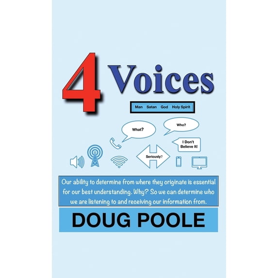 4 Voices: Man Satan God Holy Spirit, (Hardcover)