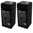thumbnail image 1 of 4 Volt 4.5 Ah SLA Replacement Battery for NPP NP4-4 - 2 Pack, 1 of 13
