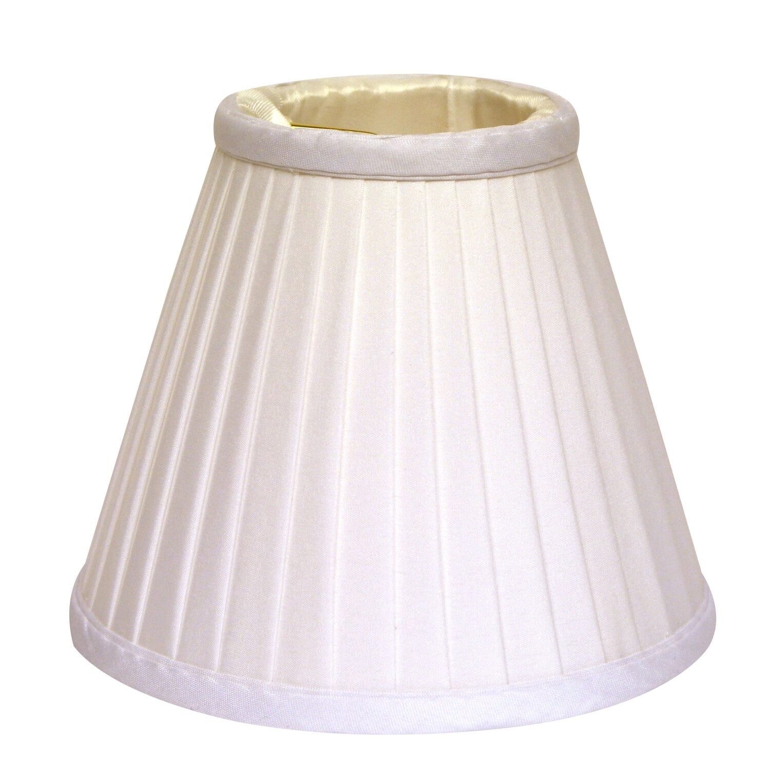 White Silk Drum Chandelier Lampshade Set of 6