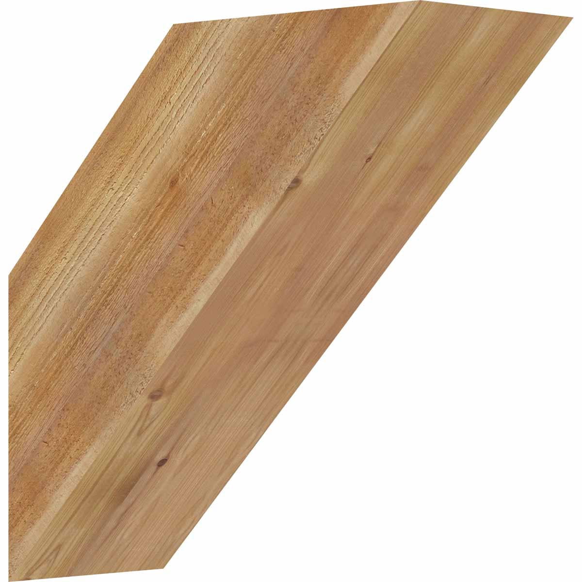 10" x 10" Rough Sawn Western Red Cedar Corbel