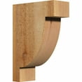 thumbnail image 1 of 4"W x 10"D x 14"H Alpine Rough Sawn Corbel, Western Red Cedar, 1 of 9