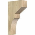 thumbnail image 1 of 4"W x 10"D x 18"H Monterey Rough Sawn Corbel, Douglas Fir, 1 of 9