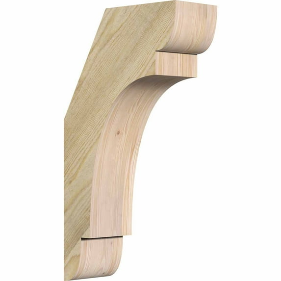 4"W x 10"D x 18"H Olympic Rough Sawn Brace, Douglas Fir