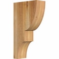 thumbnail image 1 of 4"W x 10"D x 18"H Ridgewood Rough Sawn Corbel, Western Red Cedar, 1 of 9