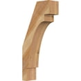 thumbnail image 1 of 4"W x 10"D x 22"H Merced Rough Sawn Knee Brace, Western Red Cedar, 1 of 4