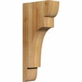 thumbnail image 1 of 4"W x 10"D x 22"H New Brighton Rough Sawn Corbel, Western Red Cedar, 1 of 9