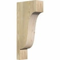 thumbnail image 1 of 4"W x 10"D x 22"H Newport Rough Sawn Corbel, Douglas Fir, 1 of 9